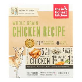 The Honest Kitchen Revel - Whole Grain Chicken Dog Food - 4 Lb. The Honest Kitchen Revel - Whole Grain Chicken Dog Food - 4 Lb.