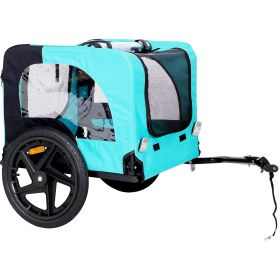 Light Green Foldable Pet Jogging Stroller Dog Carriers Bicycle Trailer Pet Dog Cat Bike Trailer Light Green Foldable Pet Jogging Stroller Dog Carriers Bicycle Trailer Pet Dog Cat Bike Trailer