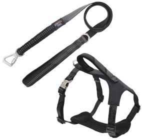 Pet Life 'Geo-prene' 2-in-1 Shock Absorbing Neoprene Padded Reflective Dog Leash and Harness Pet Life 'Geo-prene' 2-in-1 Shock Absorbing Neoprene Padded Reflective Dog Leash and Harness